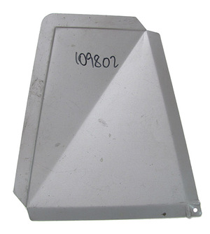 COVER PLATE 52T SILVER                #M