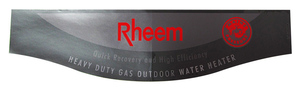 NAMEBAND RHEEM HSI GAS INDOOR HD      #P