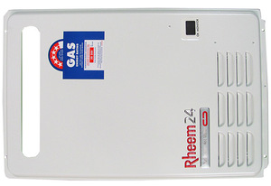 FRONT PANEL RHEEM 24L CFGWH 50&60DEG