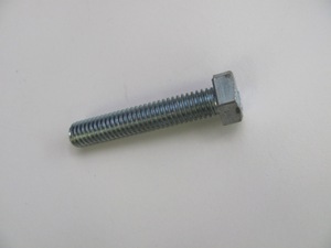 Screw Set 3/8 x 2" Hex Head Zinc Plated